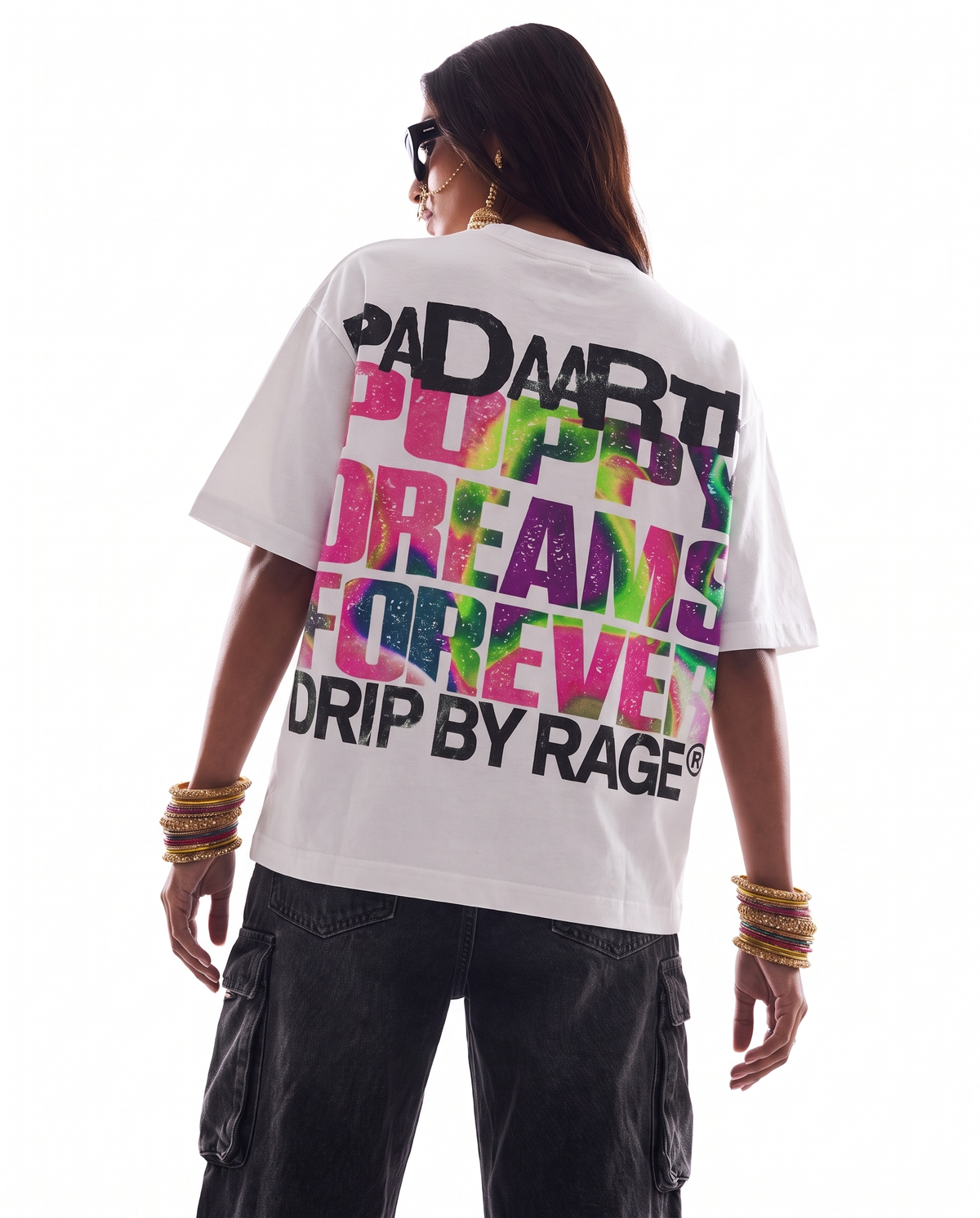POPPY DREAMS HEAVYWEIGHT BOXY T-SHIRT