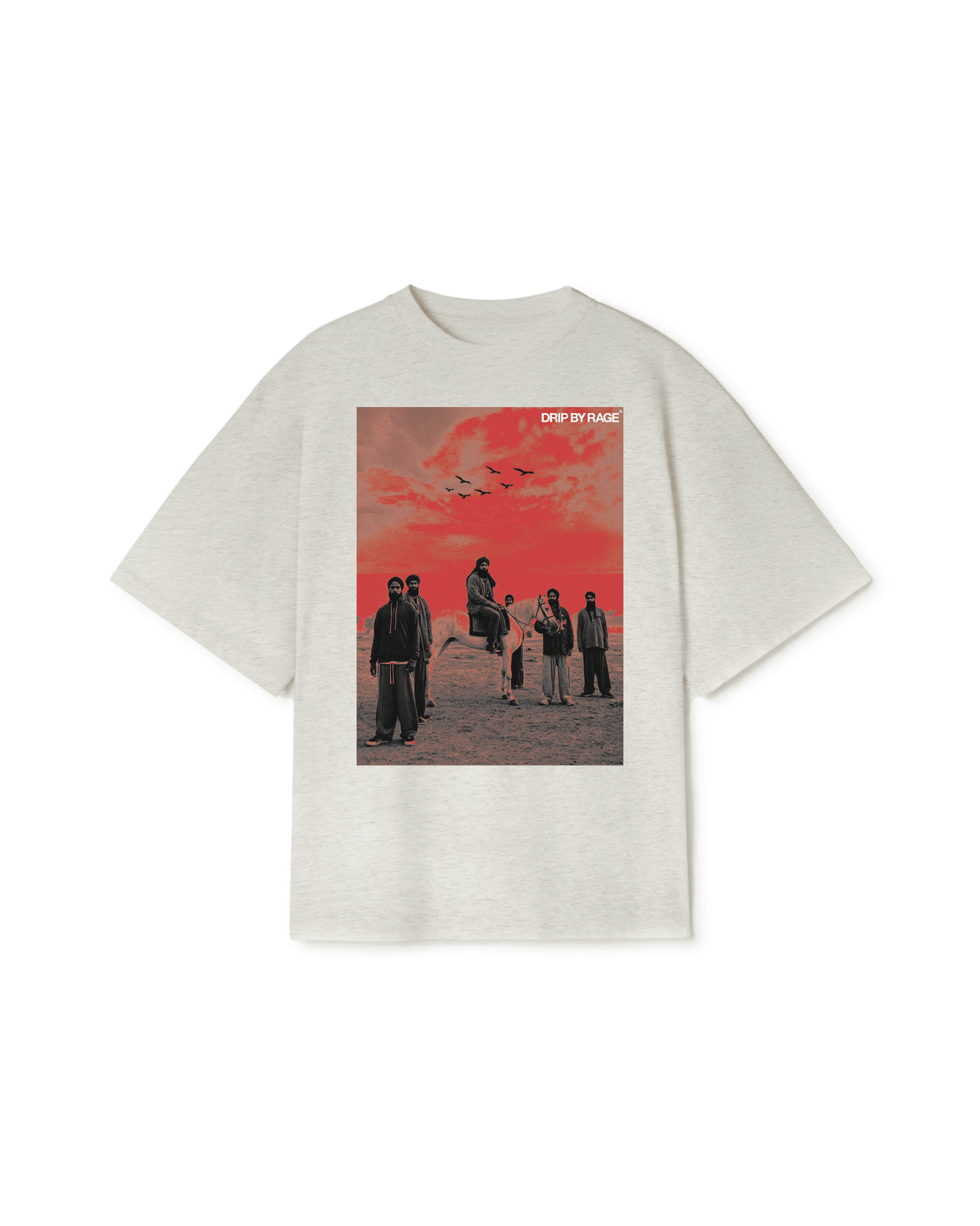 HOOD OVERSIZED T-SHIRT - Drip by Rage