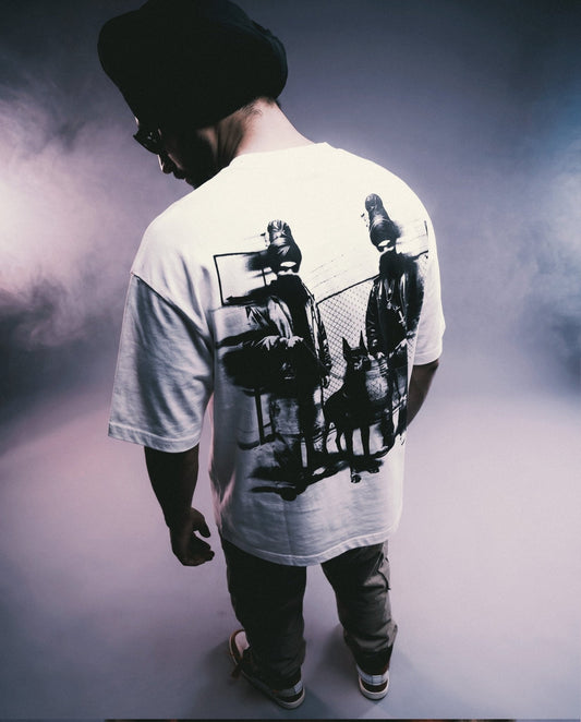 HOOD RAGE BOXY T-SHIRT - Drip by Rage