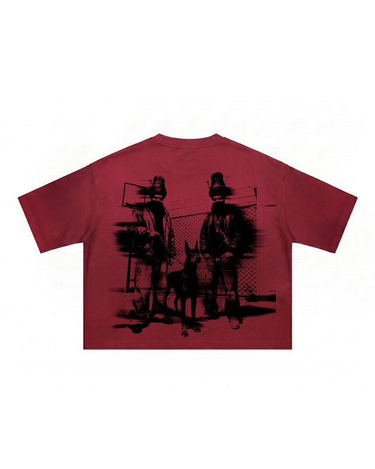 HOOD RAGE DYED T-SHIRT - Drip by Rage