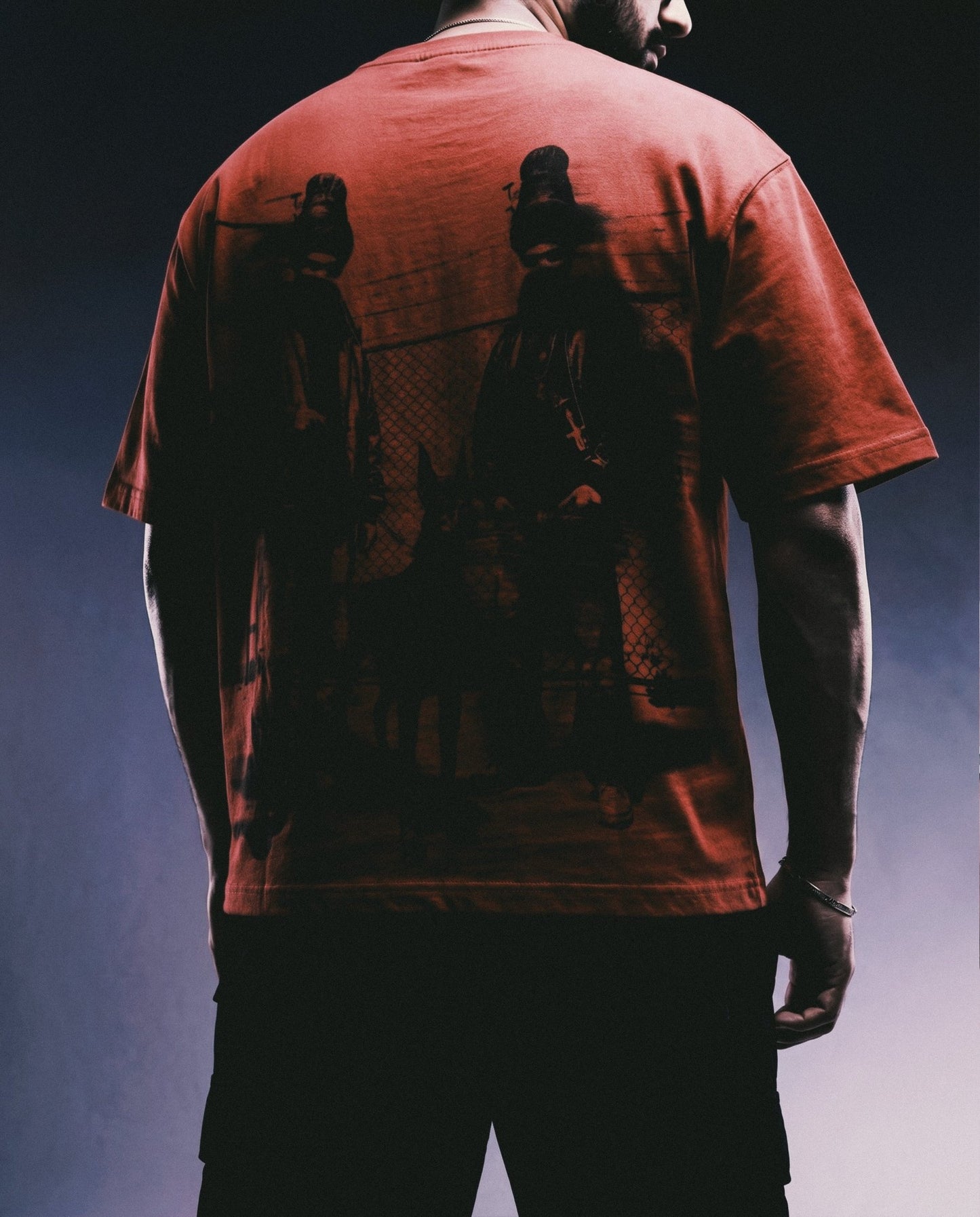 HOOD RAGE DYED T-SHIRT - Drip by Rage