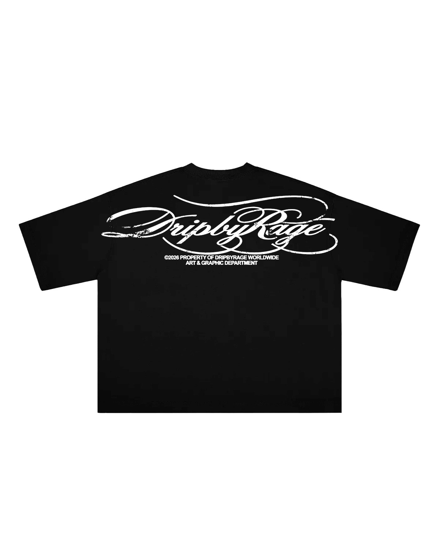 HUSAN BOXY T-SHIRT - Drip by Rage