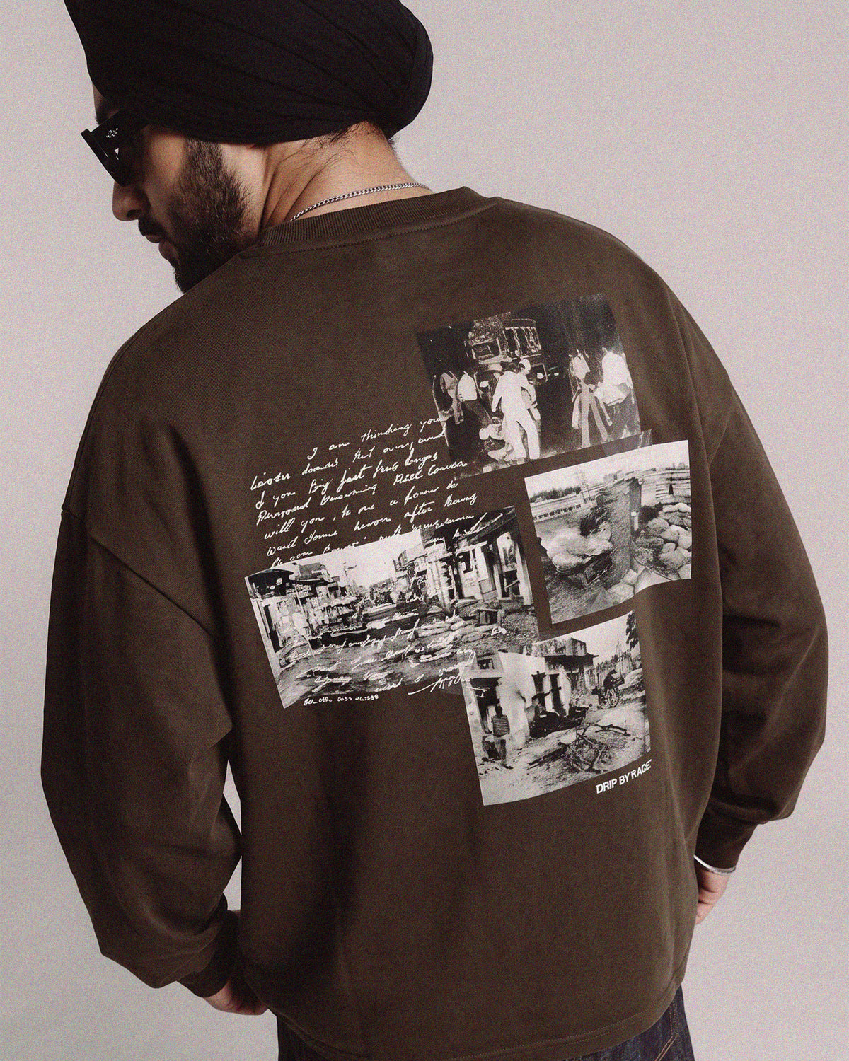 ANARCHY OF 84 OVERSIZED LONG SLEEVE Drip by Rage