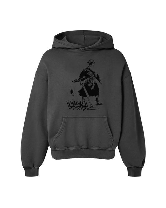 IMMORTAL OVERSIZED HOODIE FADED GREY - Drip by Rage