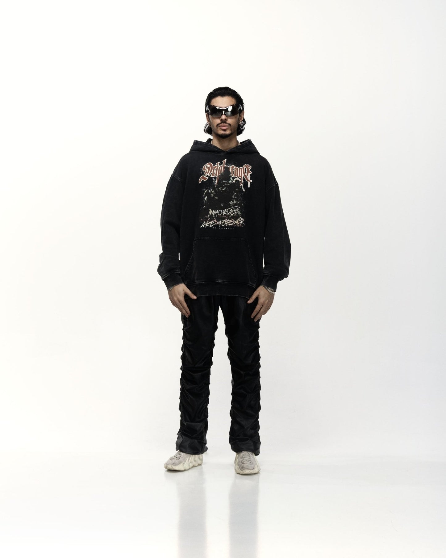 IMMORTALS FOREVER OVERSIZED FADED HOODIE - Drip by Rage