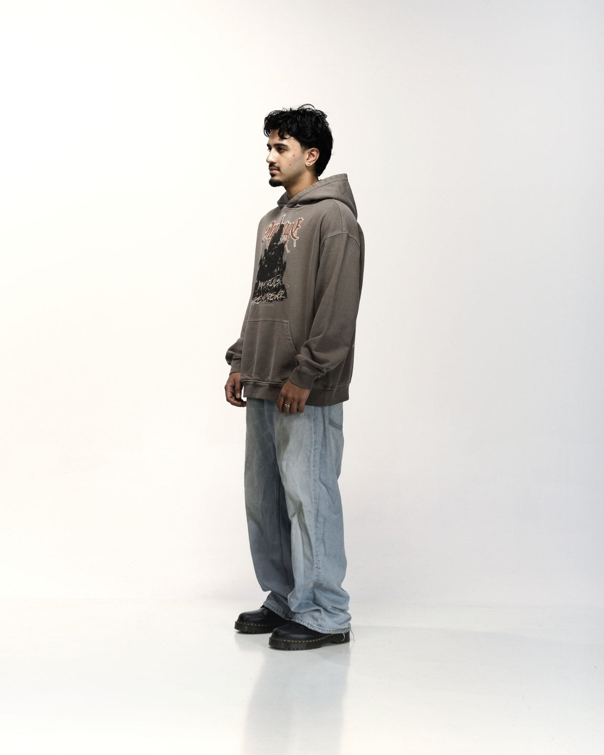 IMMORTALS FOREVER OVERSIZED FADED HOODIE - Drip by Rage