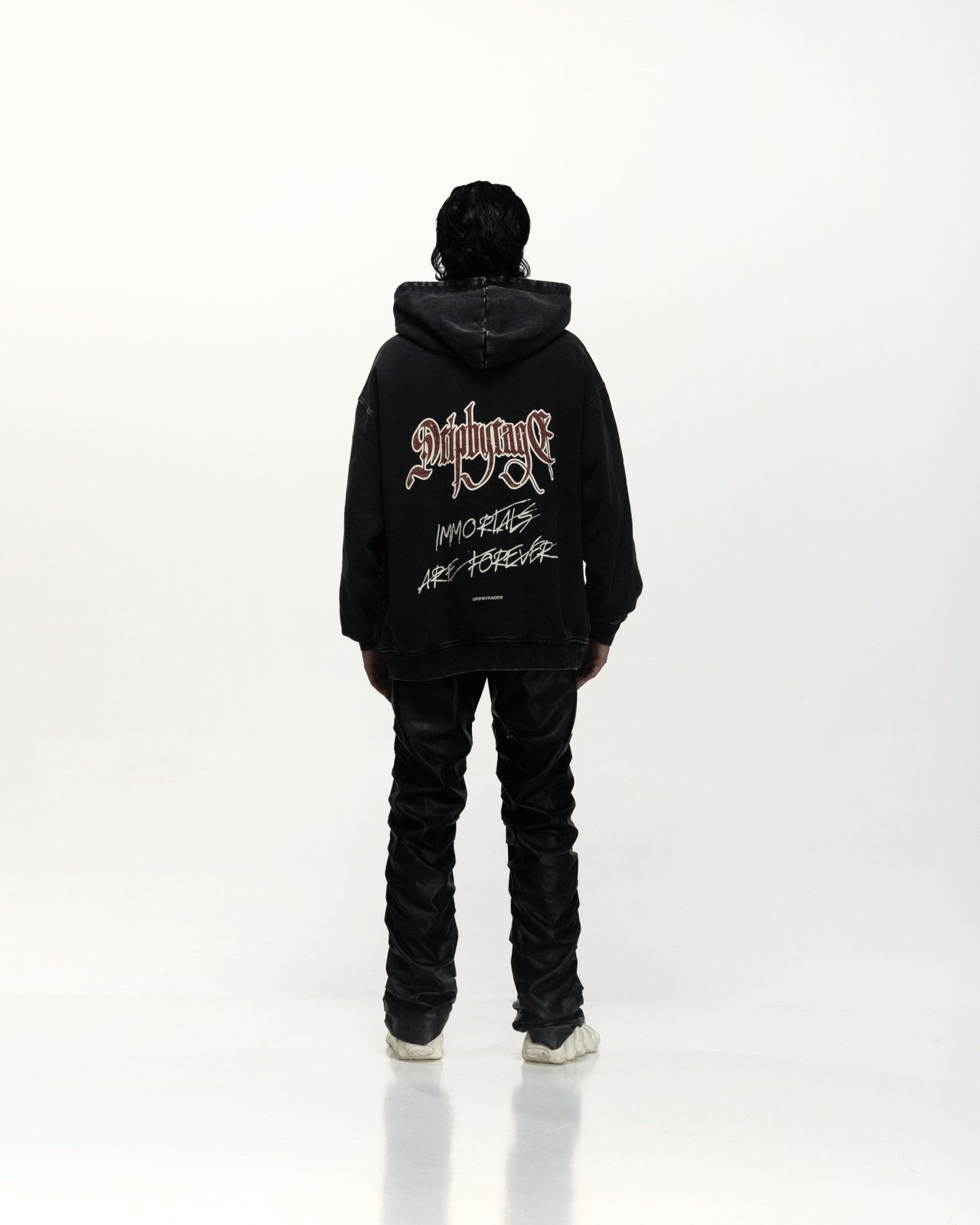 IMMORTALS FOREVER OVERSIZED FADED HOODIE - Drip by Rage