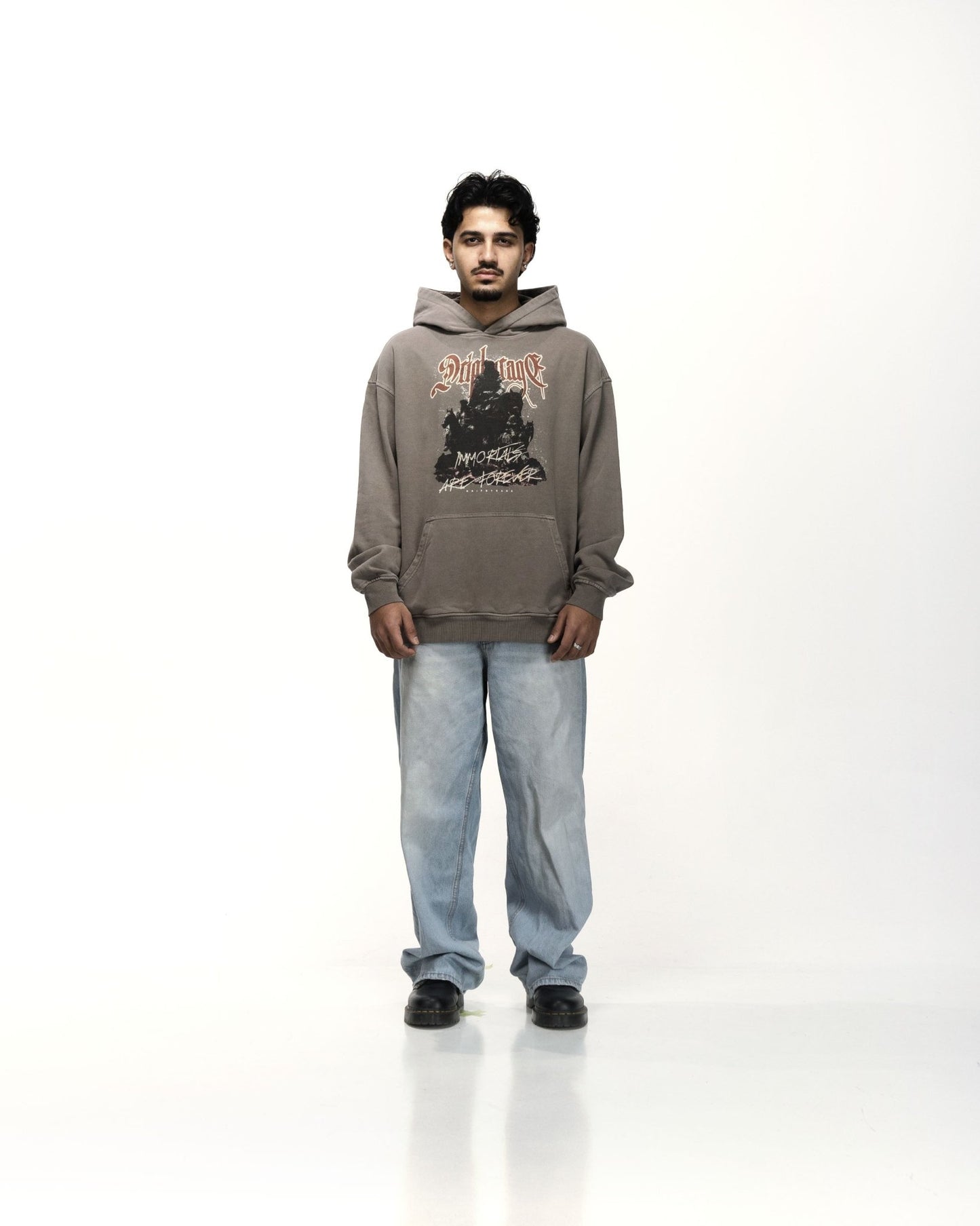 IMMORTALS FOREVER OVERSIZED FADED HOODIE - Drip by Rage