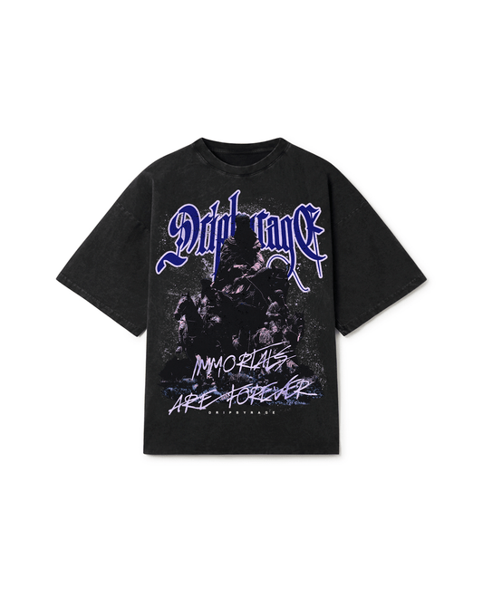 IMMORTALS FOREVER OVERSIZED FADED T-SHIRT - Drip by Rage