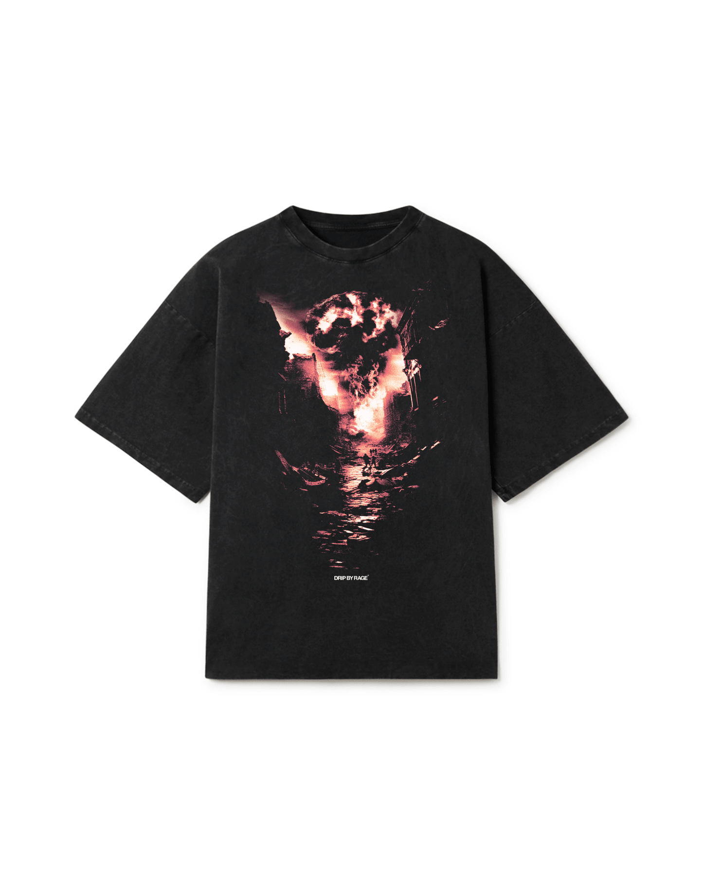 KALYUG OVERSIZED FADED T-SHIRT - Drip by Rage
