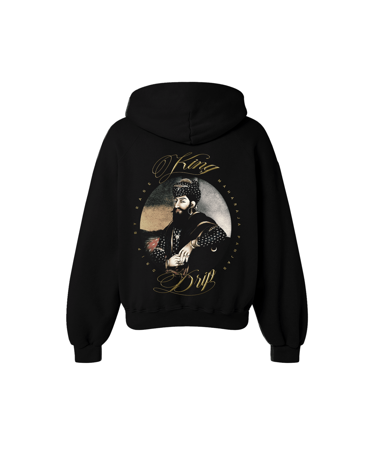 KING DRIP OVERSIZED FLEECE HOODIE - Drip by Rage