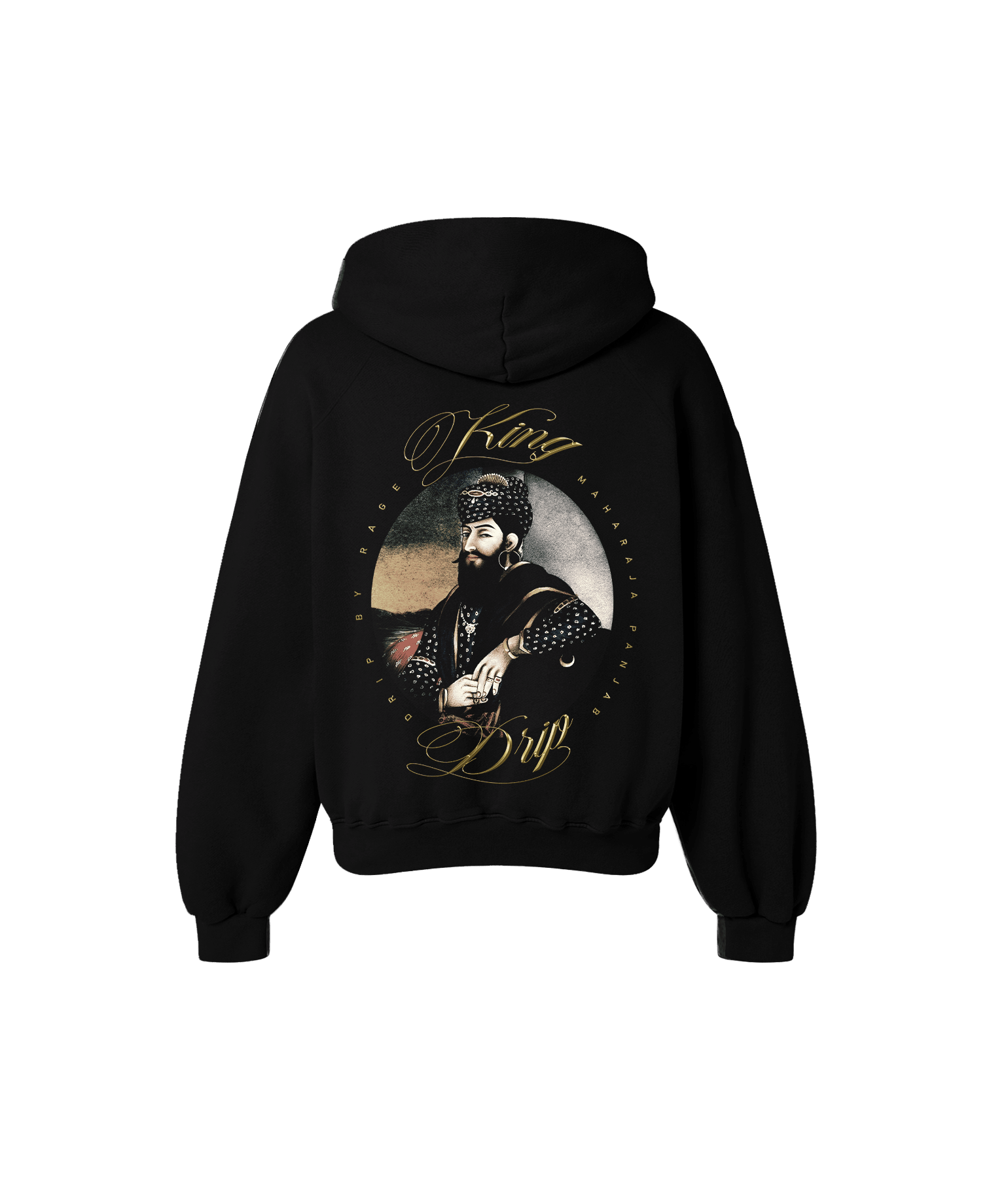 KING DRIP OVERSIZED FLEECE HOODIE - Drip by Rage