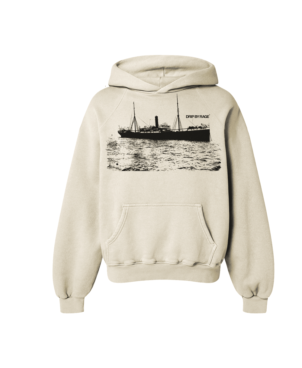 KOMAGATA MARU OVERSIZED HOODIE - Drip by Rage