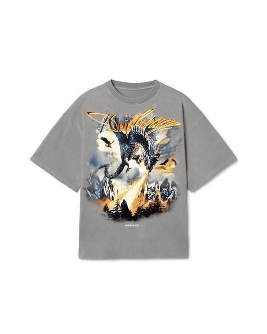 KRODH FADED T-SHIRT - Drip by Rage
