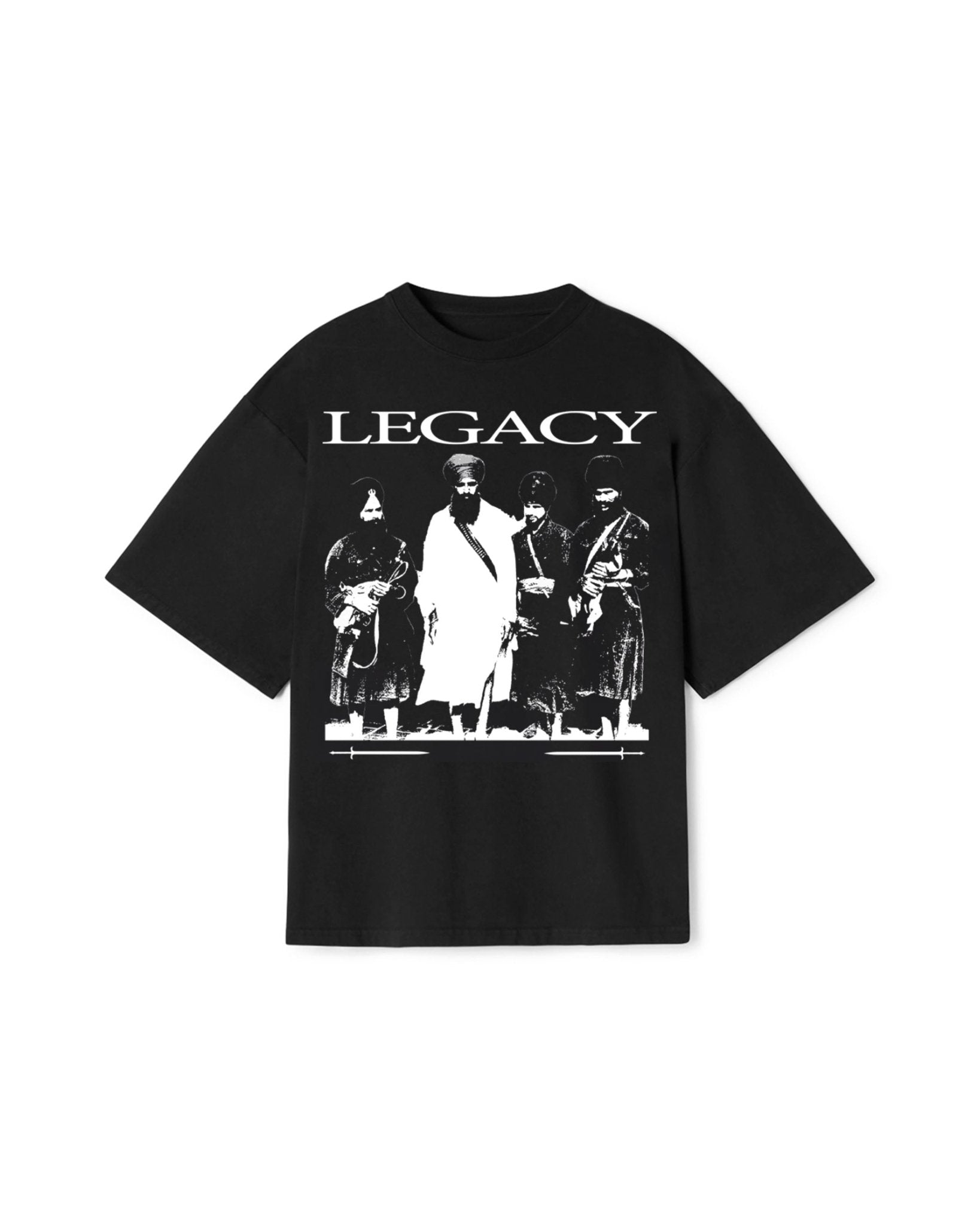 LEGACY T-SHIRT BLACK - Drip by Rage