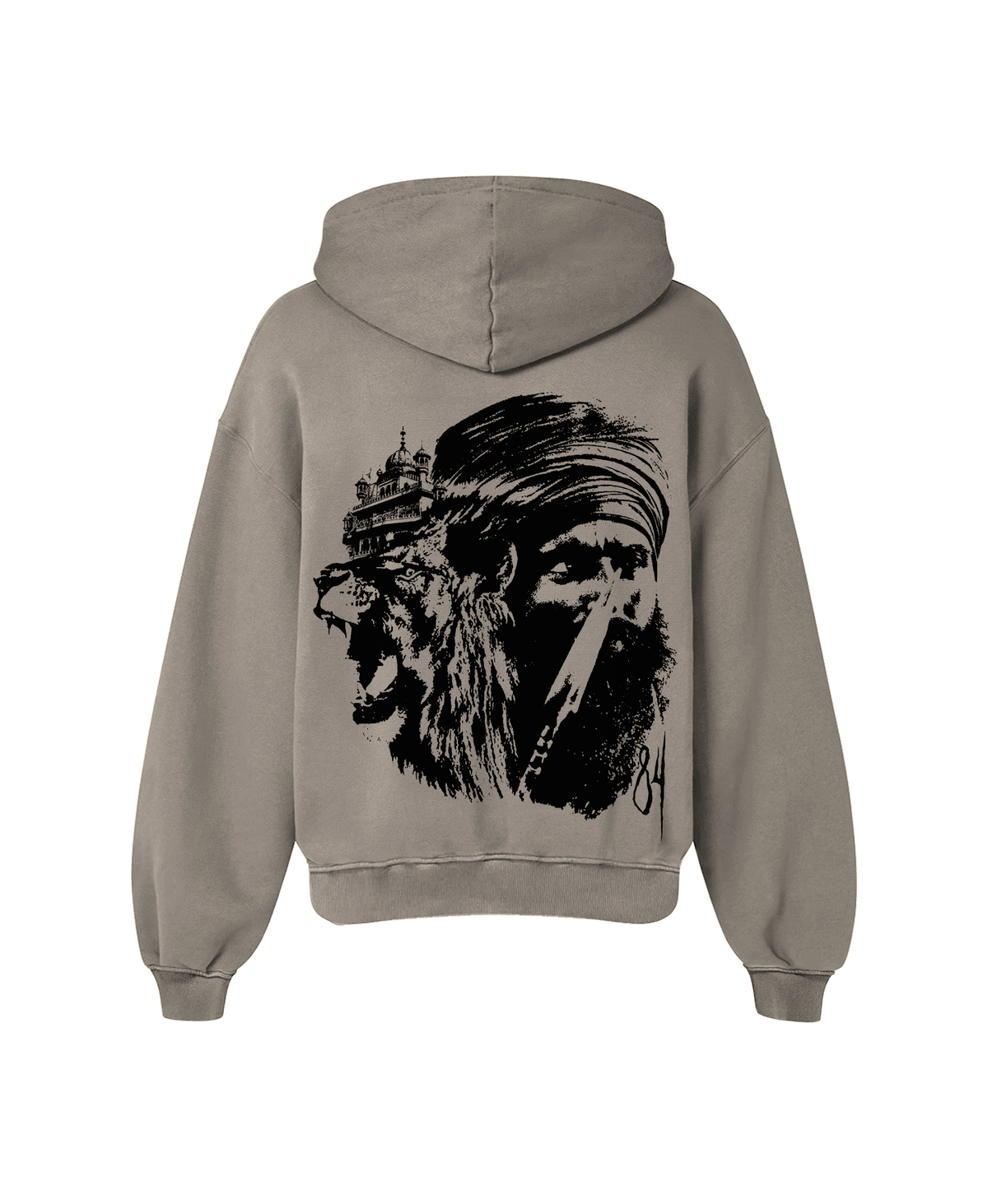 LION OF 84 OVERSIZED HOODIE - Drip by Rage