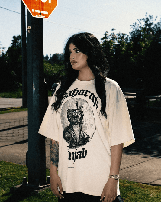 LION OF PANJAB T-SHIRT APRICOT - Drip by Rage