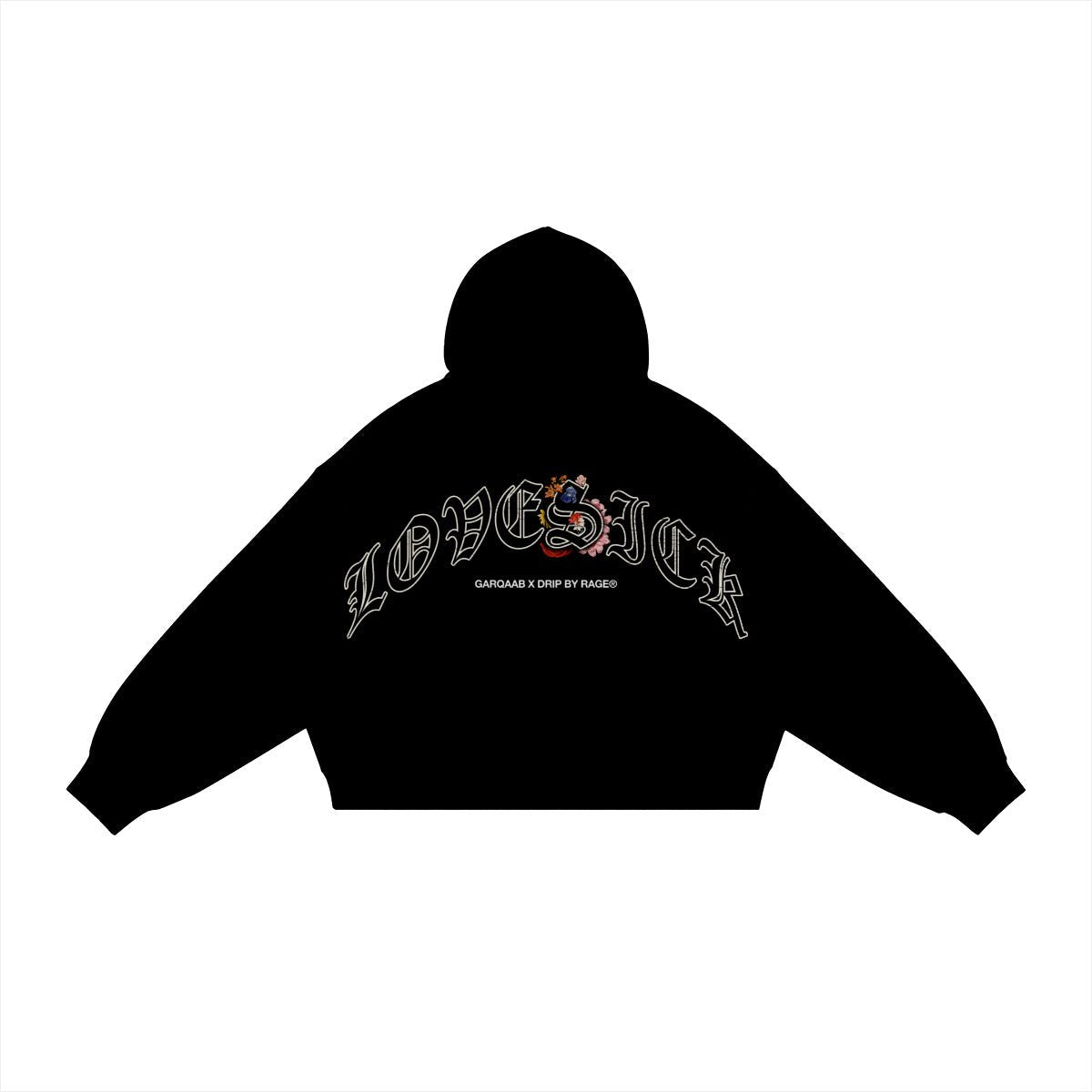 LOVESICK BOXY HOODIE - Drip by Rage