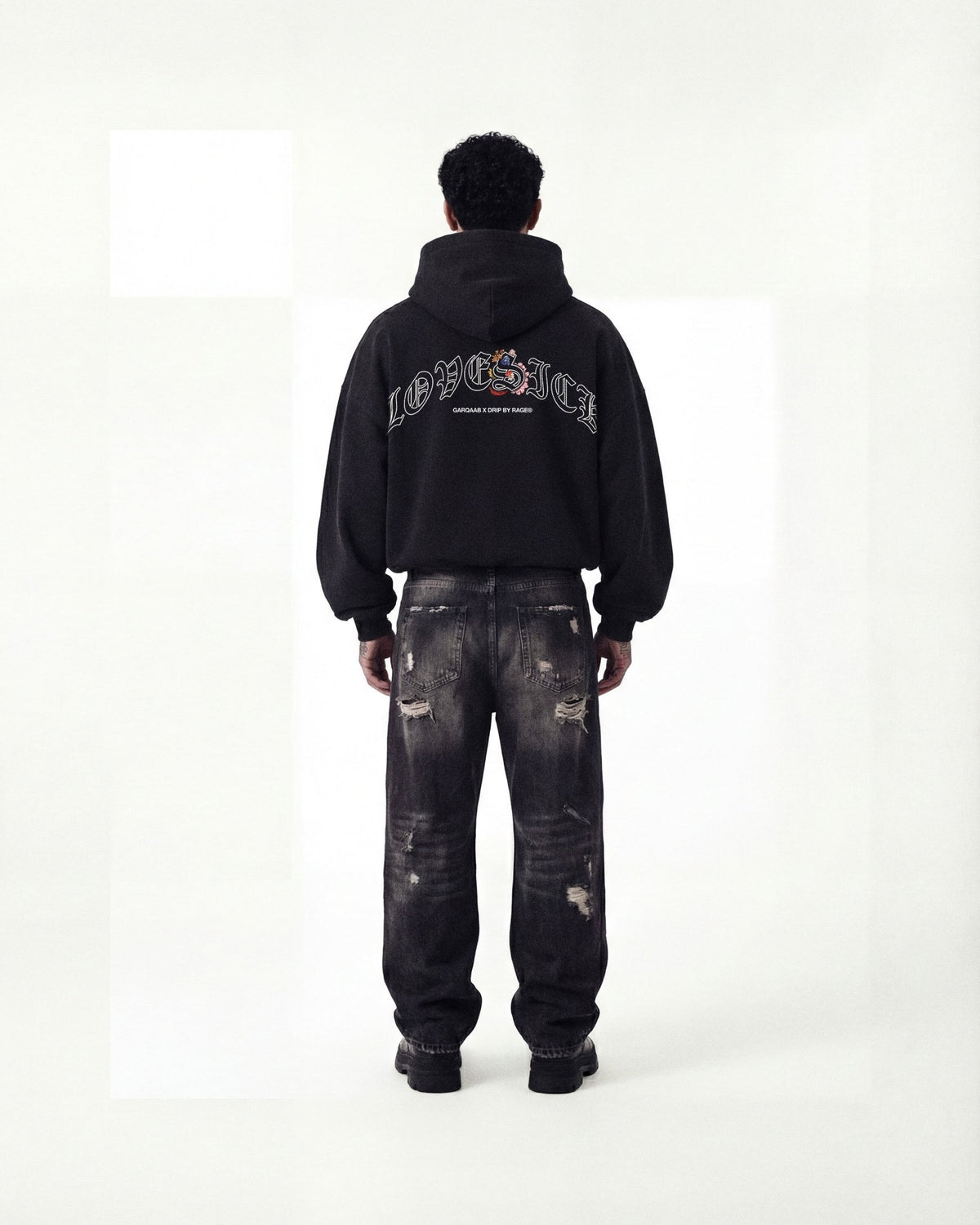 LOVESICK BOXY HOODIE - Drip by Rage