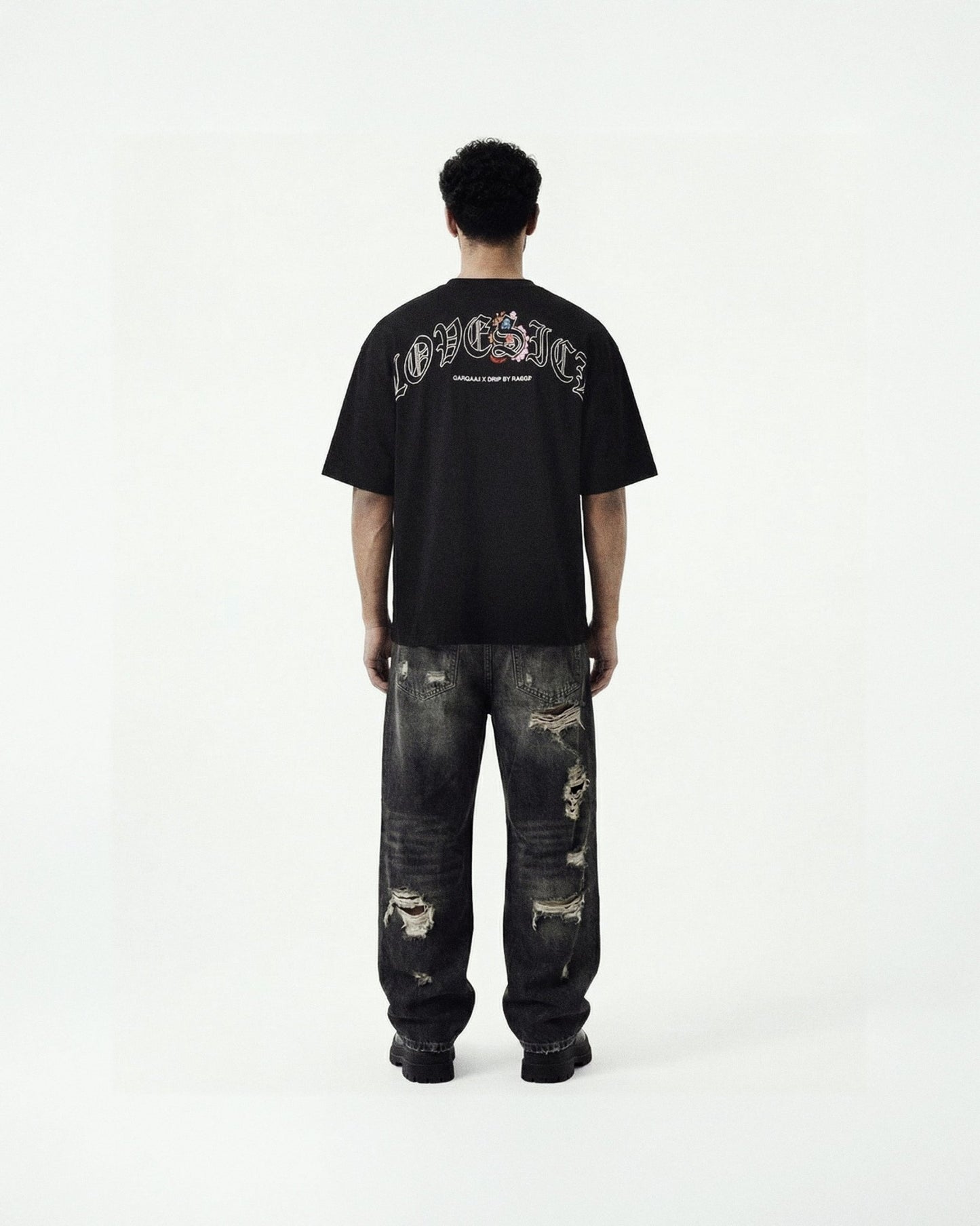 LOVESICK BOXY T-SHIRT - Drip by Rage