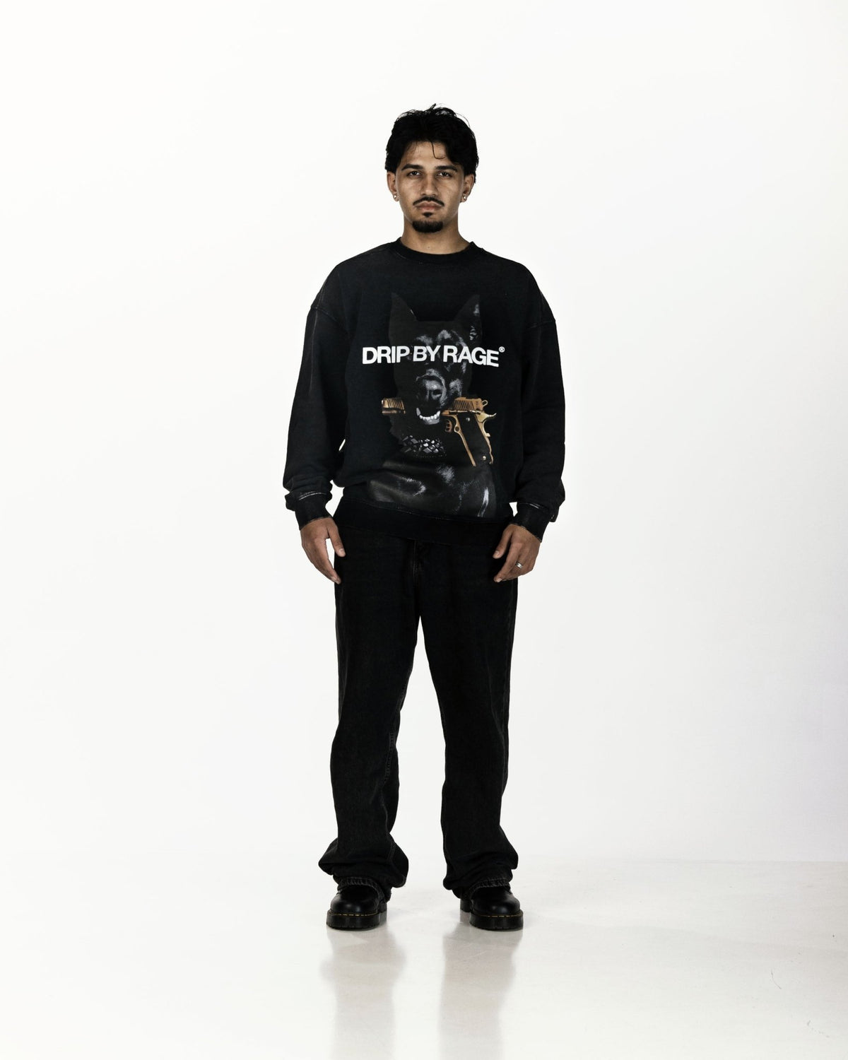 LOYALTY OVERSIZED FADED SWEATSHIRT - Drip by Rage