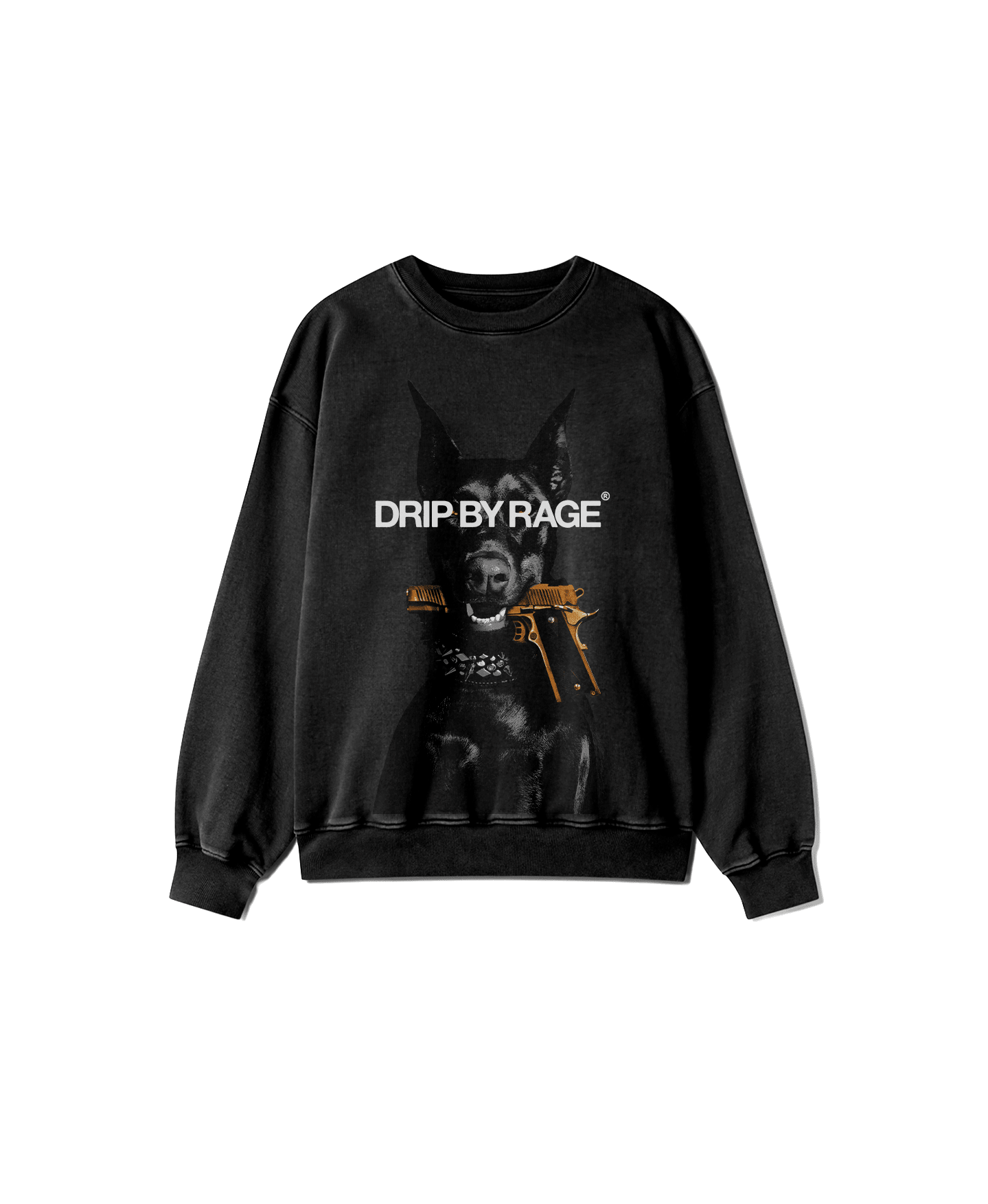 LOYALTY OVERSIZED FADED SWEATSHIRT - Drip by Rage