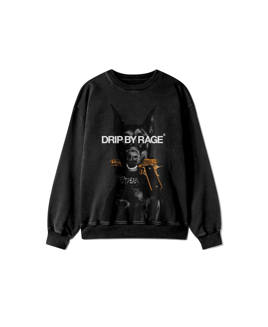 LOYALTY OVERSIZED FADED SWEATSHIRT - Drip by Rage