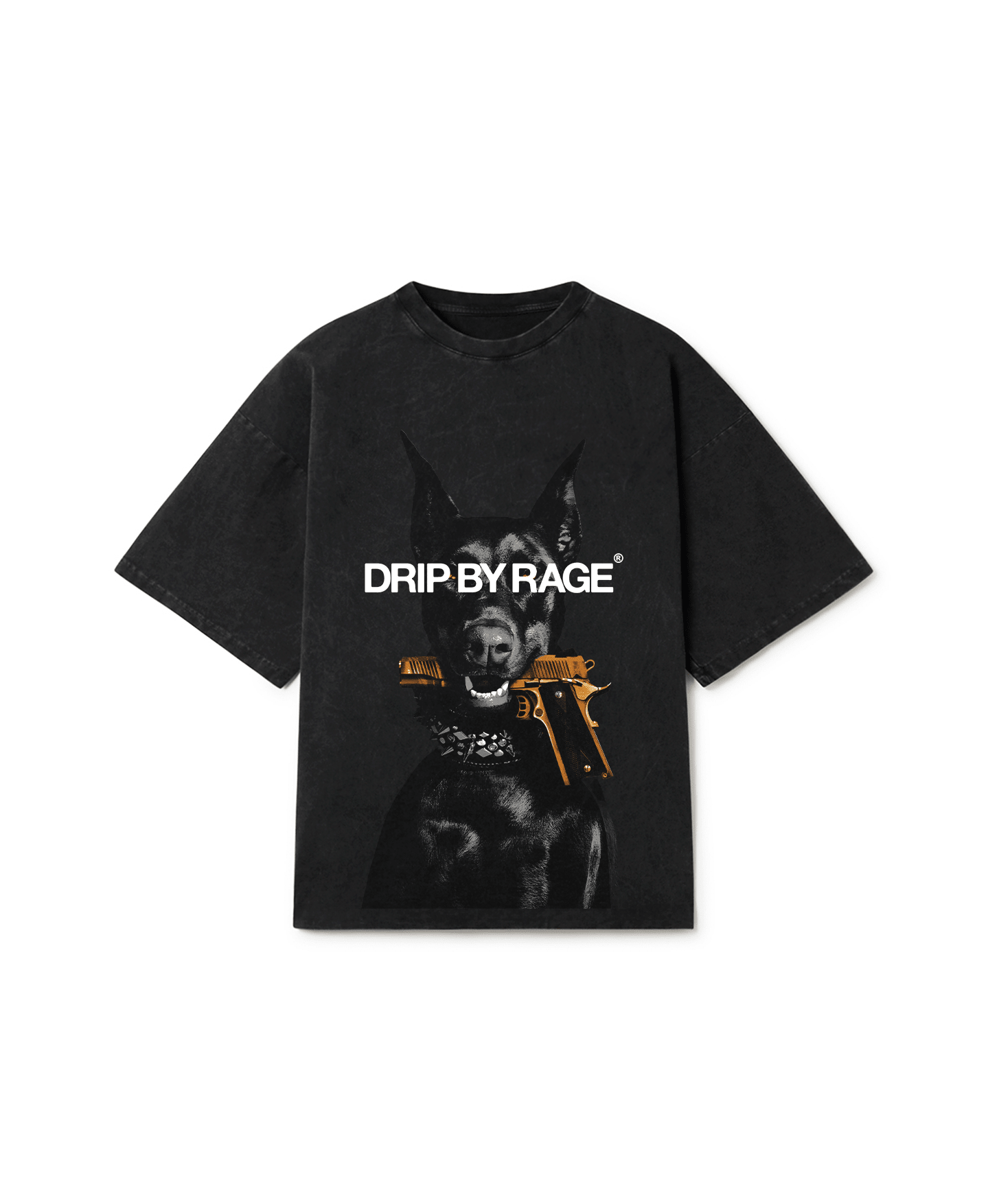 LOYALTY OVERSIZED FADED T-SHIRT - Drip by Rage