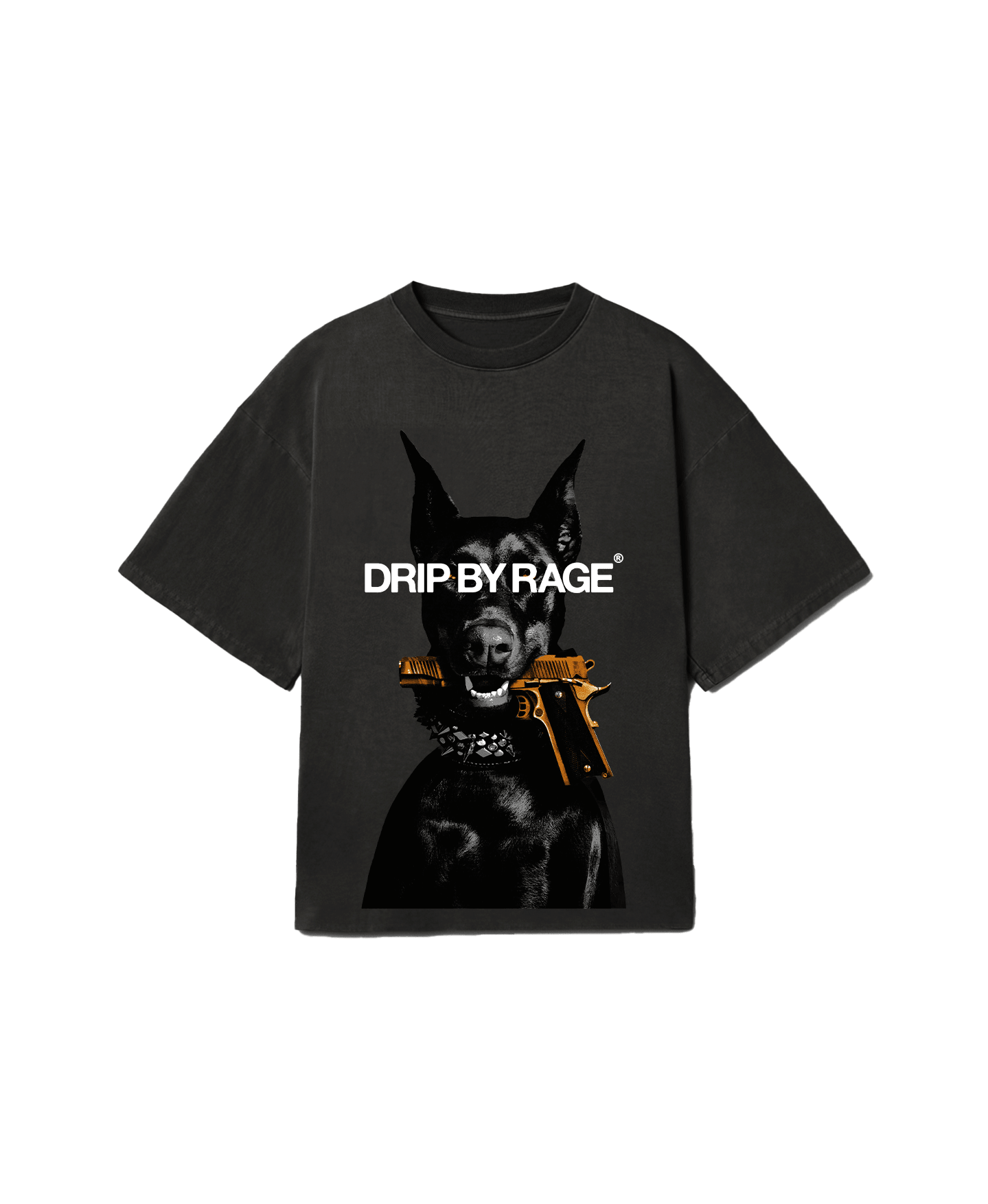 LOYALTY OVERSIZED FADED T-SHIRT - Drip by Rage