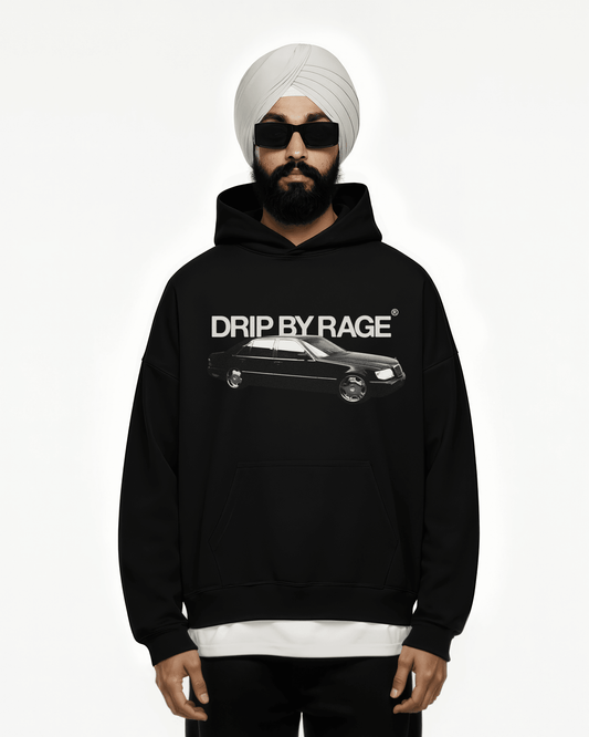 MAFIA SUN FADED BOXY HOODIE - Drip by Rage