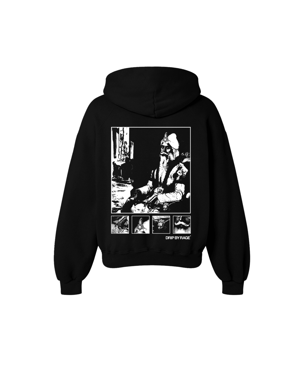 MAGNIFIQUE OVERSIZED HOODIE BLACK - Drip by Rage