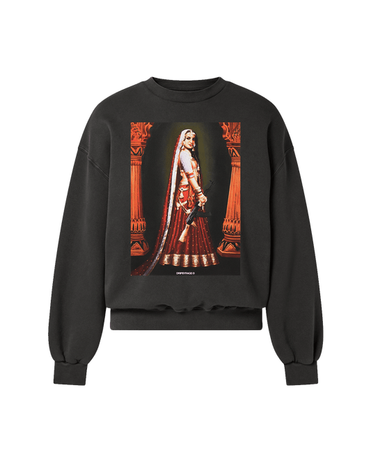 MASHOOK 47 SWEATSHIRT CHARCOAL GREY - Drip by Rage