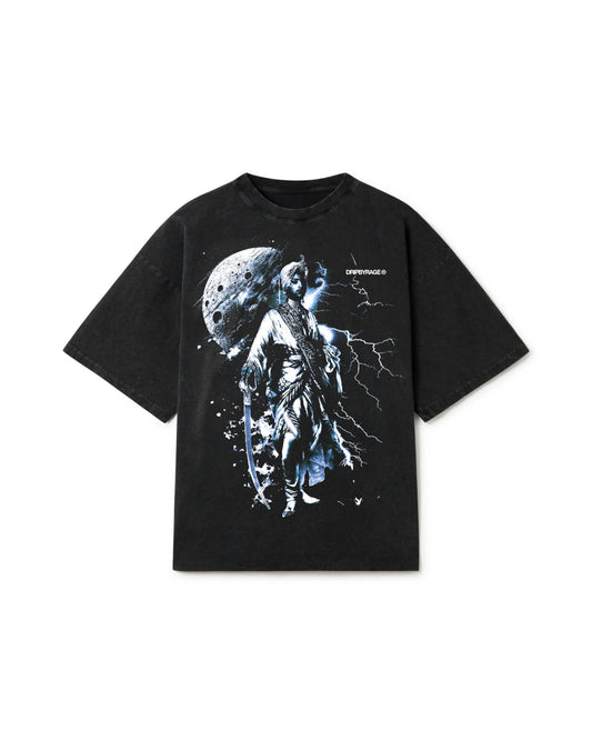 MOONLIGHT OVERSIZED FADED T-SHIRT - Drip by Rage