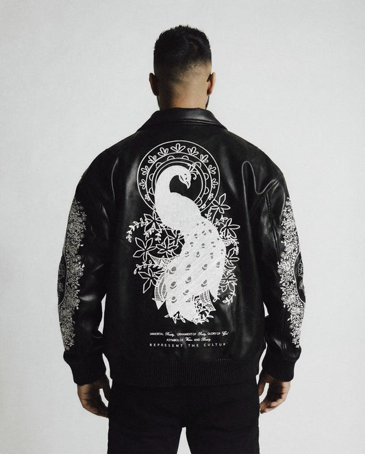 MORNI LEATHER JACKET - Drip by Rage