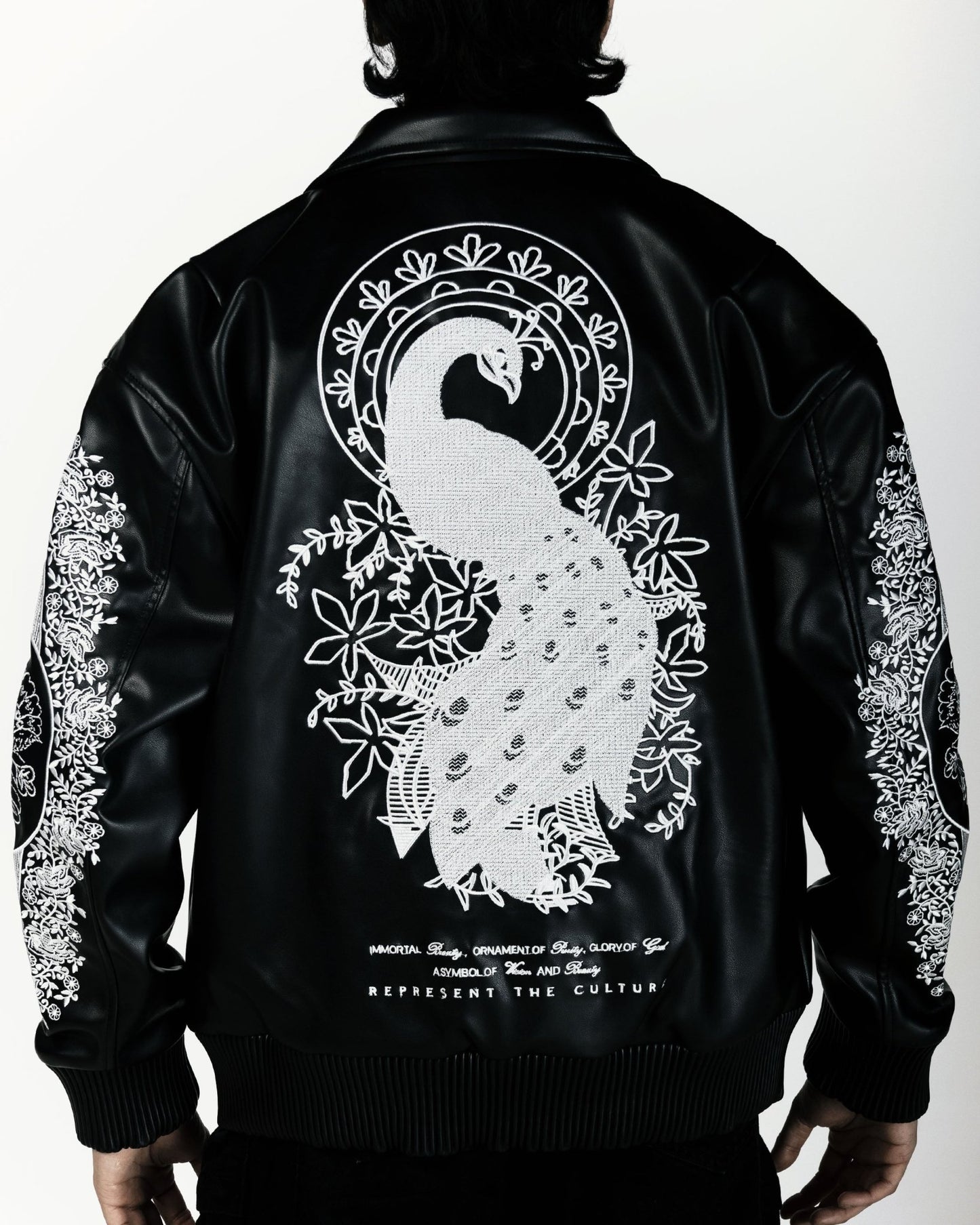 MORNI LEATHER JACKET - Drip by Rage