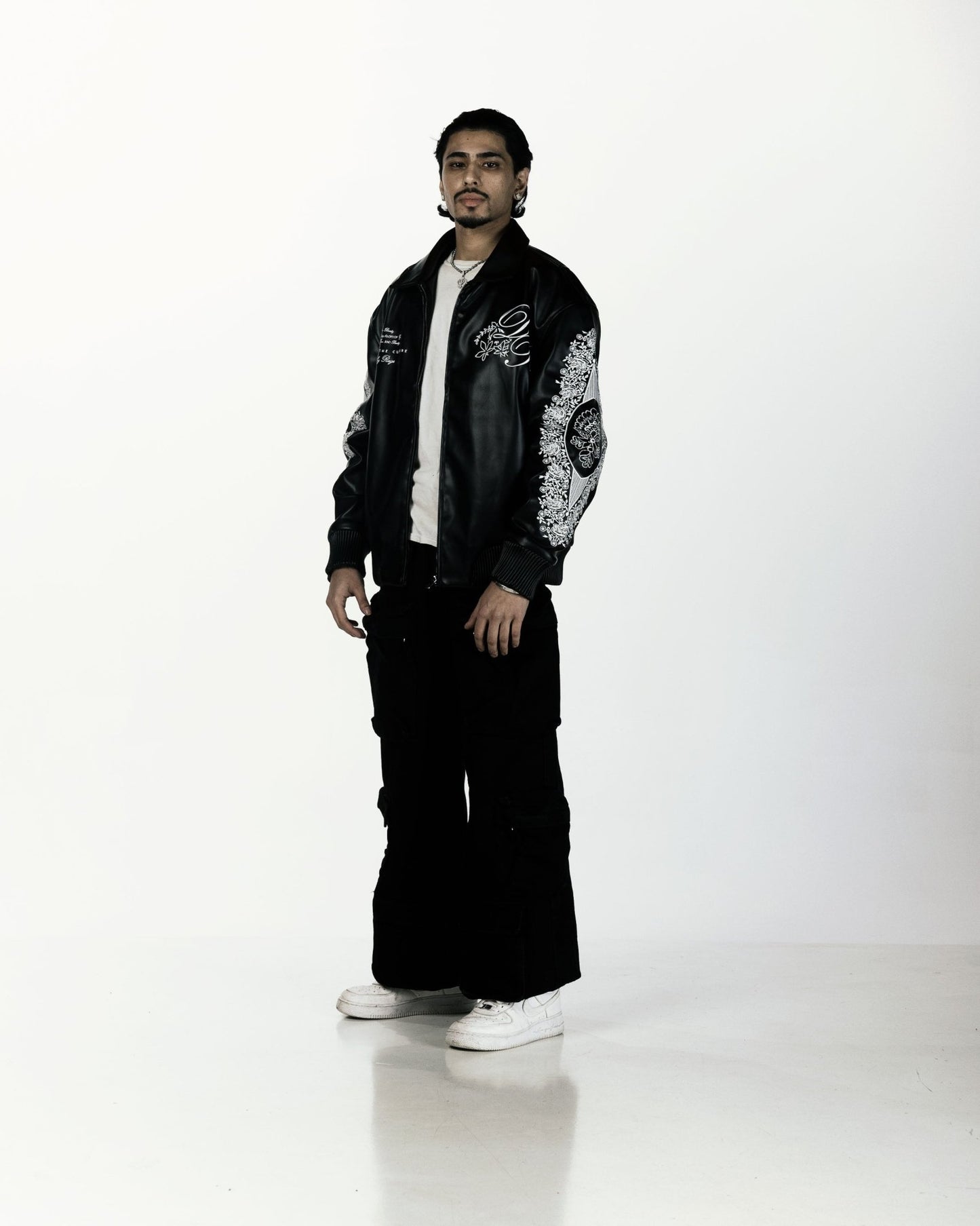 MORNI LEATHER JACKET - Drip by Rage