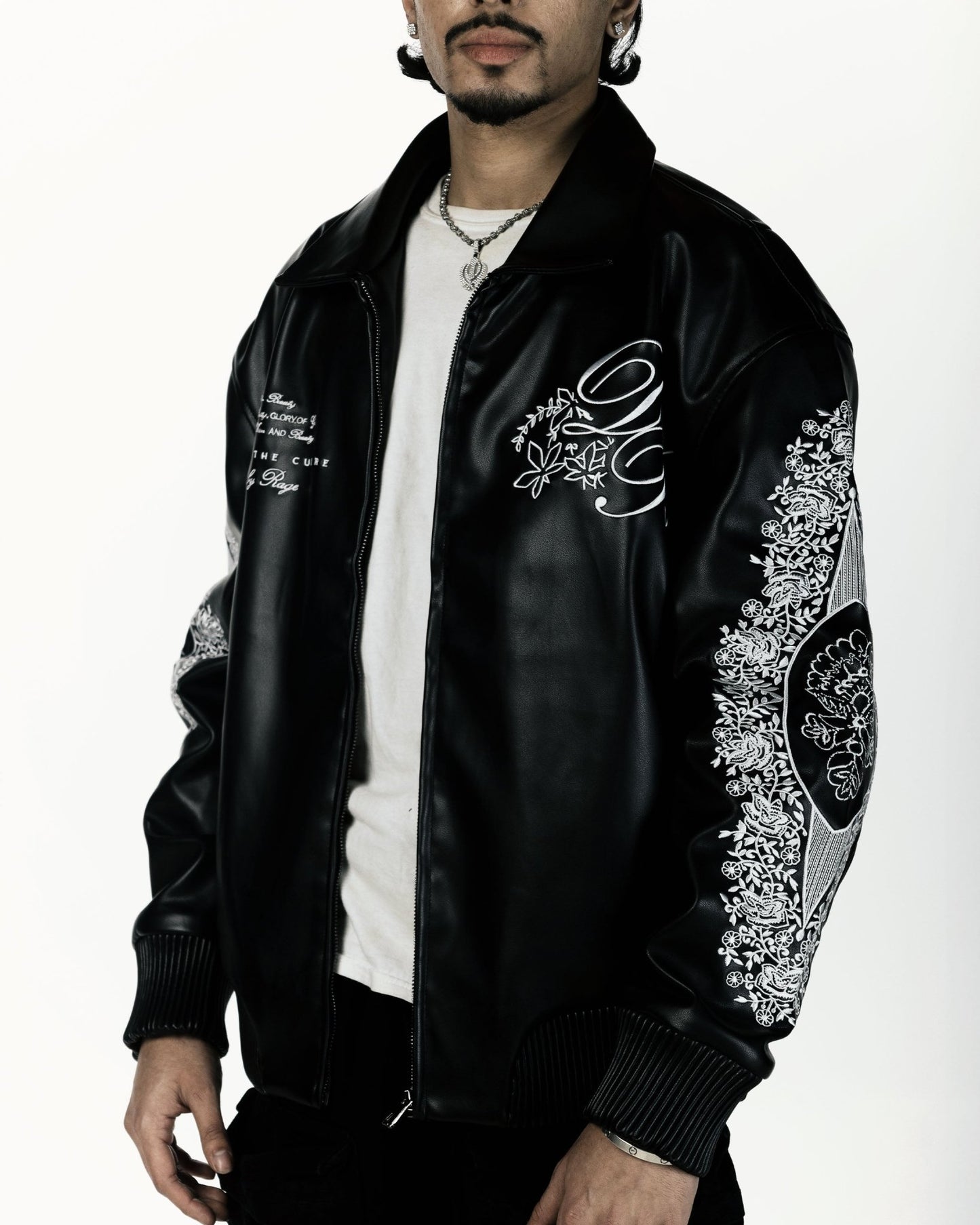 MORNI LEATHER JACKET - Drip by Rage