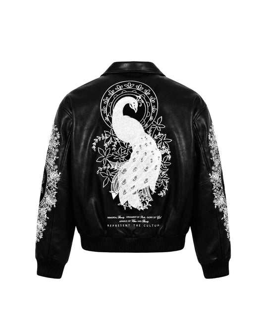 MORNI LEATHER JACKET - Drip by Rage