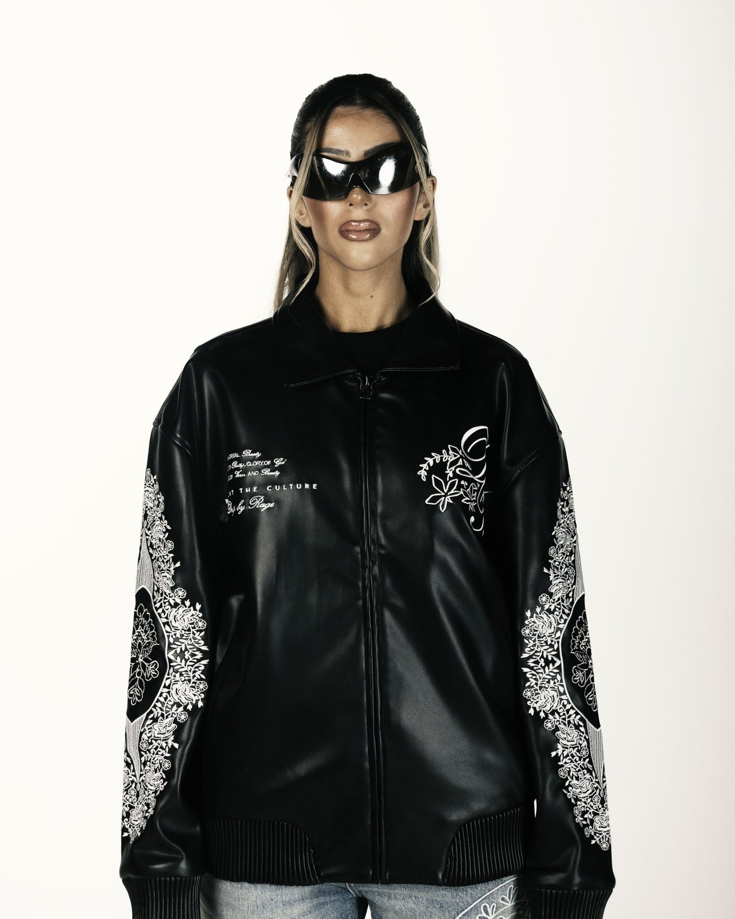 MORNI LEATHER JACKET - Drip by Rage