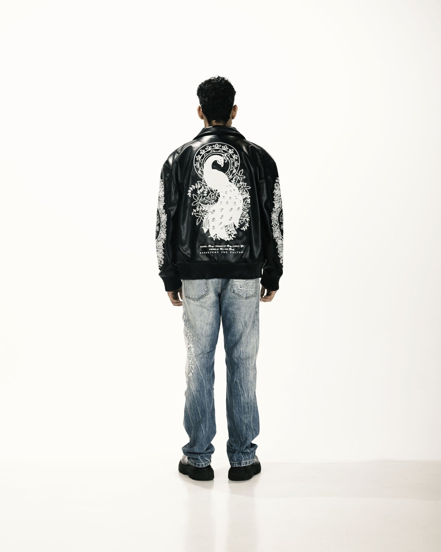 MORNI LEATHER JACKET - Drip by Rage