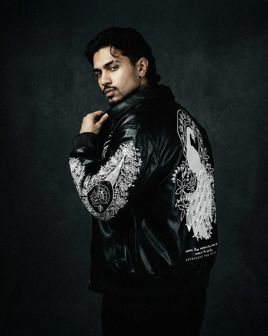 MORNI LEATHER JACKET - Drip by Rage
