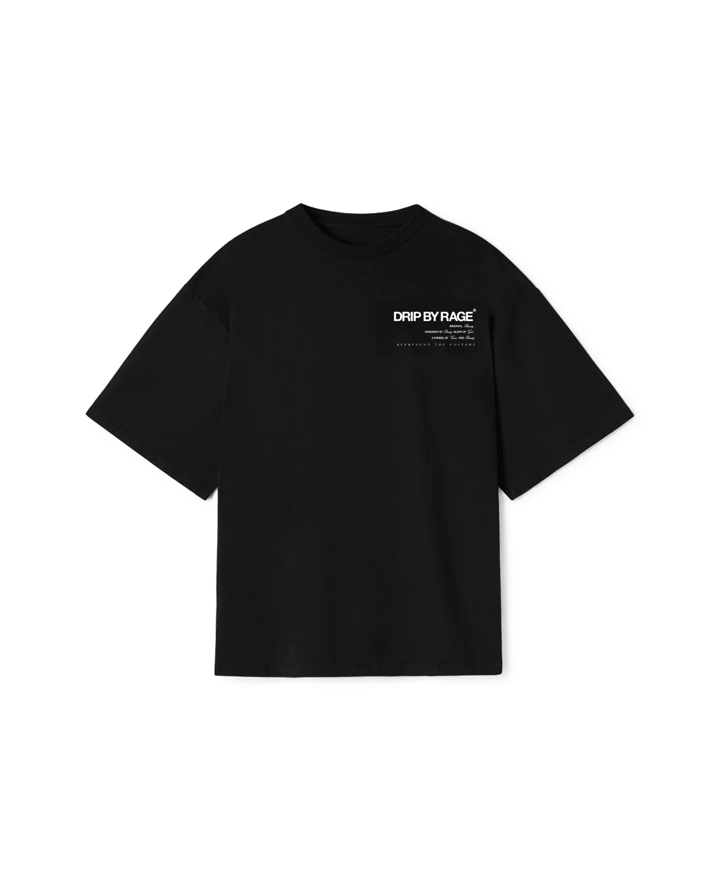MORNI T-SHIRT BLACK - Drip by Rage