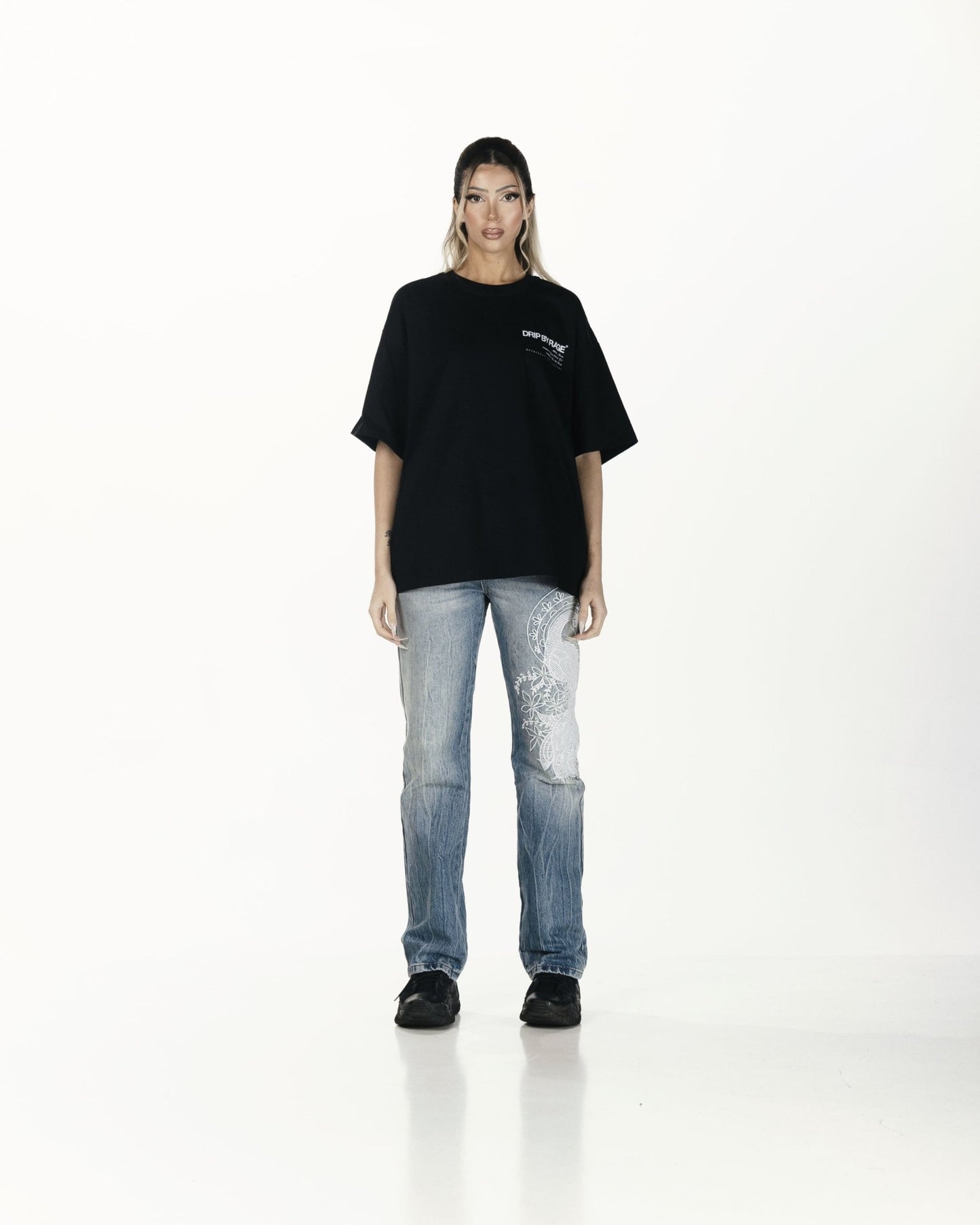 MORNI T-SHIRT BLACK - Drip by Rage