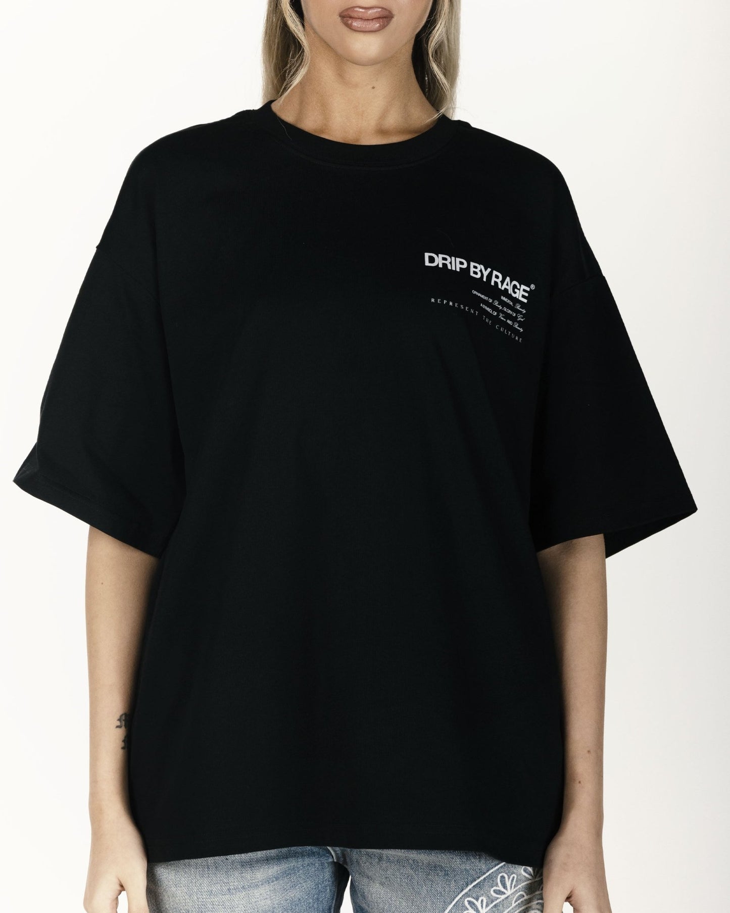 MORNI T-SHIRT BLACK - Drip by Rage