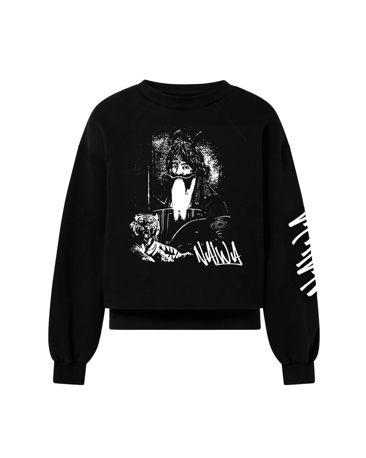 NALWA FLEECE SWEATSHIRT BLACK - Drip by Rage