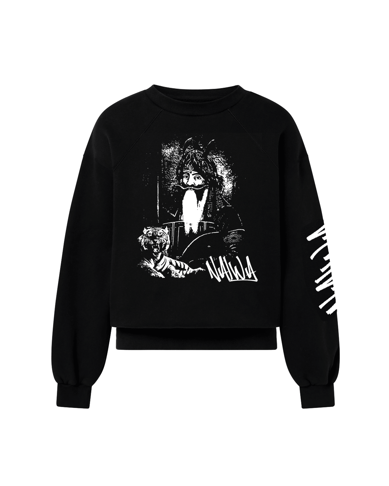 NALWA FLEECE SWEATSHIRT BLACK - Drip by Rage