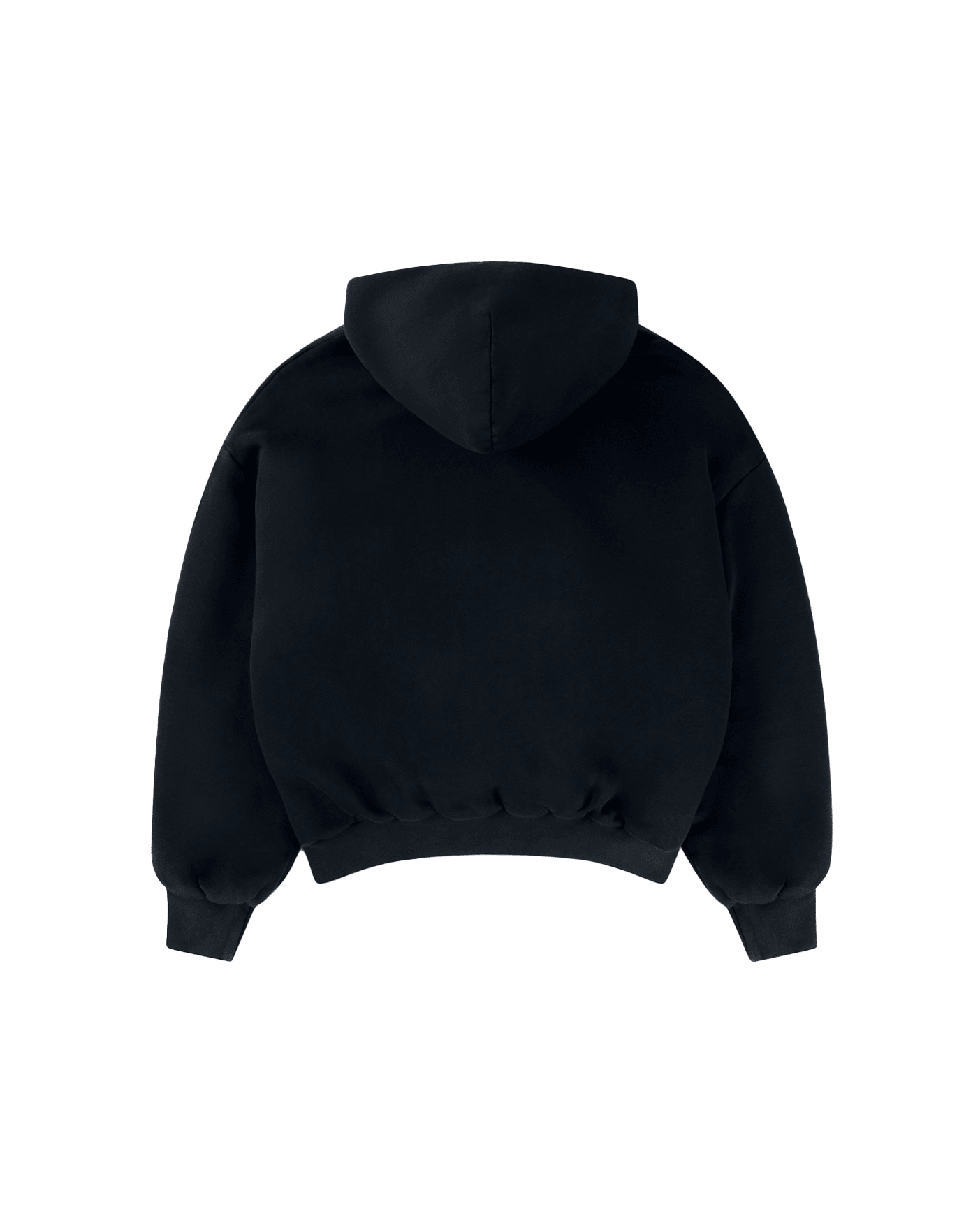 NAVY BLUE HEAVY SUN FADED BOXY HOODIE - Drip by Rage
