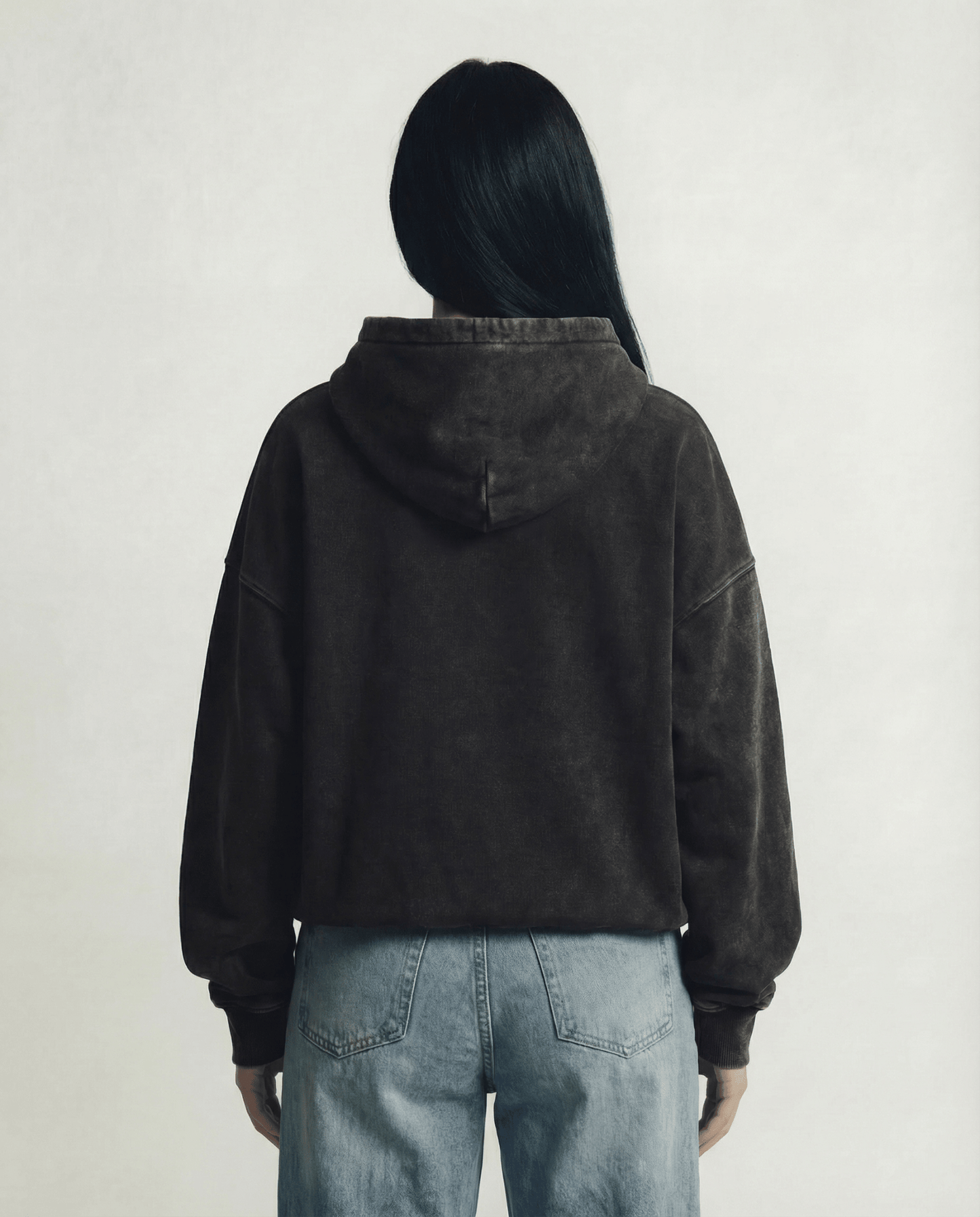 NAZAR BIG PRINT BOXY FADED HOODIE - Drip by Rage