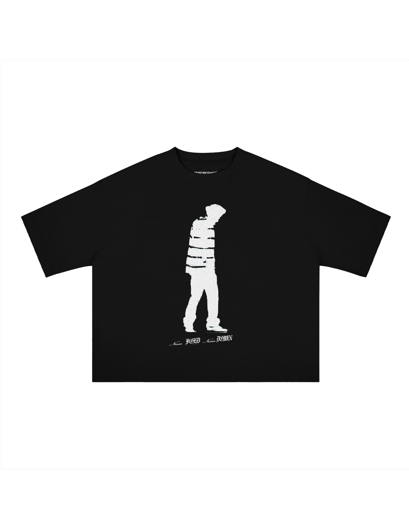 NEVER FOLD BOXY T-SHIRT - Drip by Rage