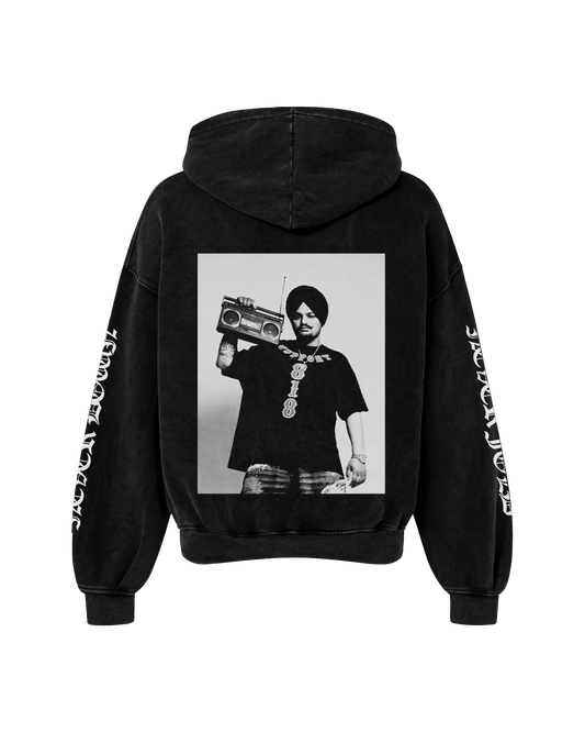 NEVER FOLD OVERSIZED FADED HOODIE - Drip by Rage